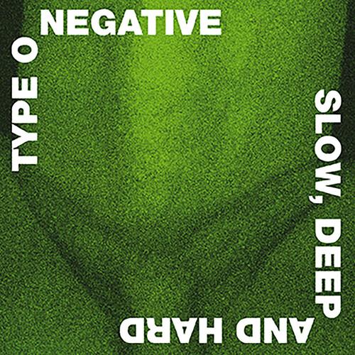 TYPE O NEGATIVE 'SLOW DEEP AND HARD' 2LP (30th Anniversary, Green & Black Vinyl)