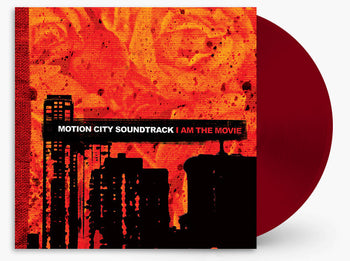 MOTION CITY SOUNDTRACK 'I AM THE MOVIE' LIMITED EDITION TRANSLUCENT RUBY RED LP – ONLY 300 MADE