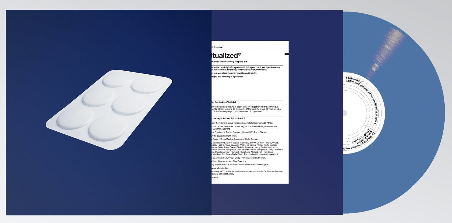 SPIRITUALIZED ‘LADIES AND GENTLEMEN WE ARE FLOATING IN SPACE’ 2LP (Blue Vinyl)