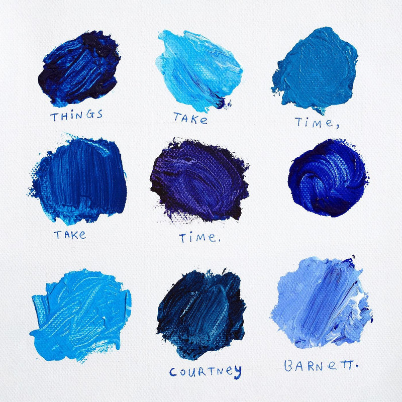 COURTNEY BARNETT 'THINGS TAKE TIME, TAKE TIME' LP ('All Eyes' Blue Vinyl)