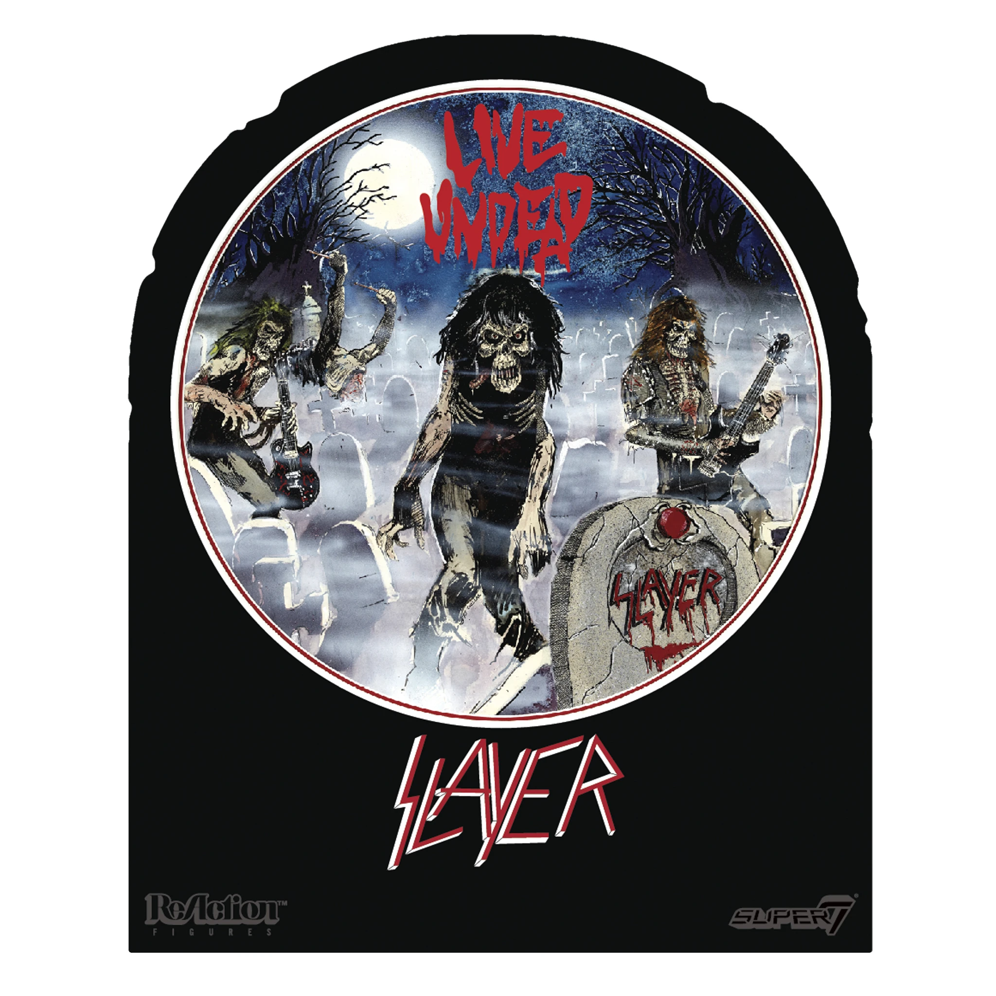 SLAYER REACTION FIGURE - LIVE UNDEAD (3-PACK)