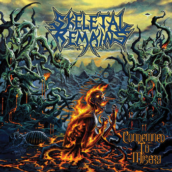 SKELETAL REMAINS 'CONDEMNED TO MISERY' LP