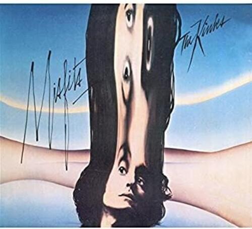 THE KINKS 'MISFITS' TRANSLUCENT LP (Blue Vinyl)