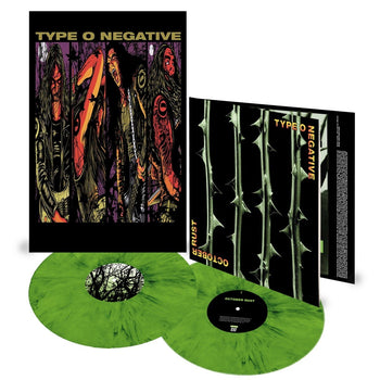 TYPE O NEGATIVE 'OCTOBER RUST' 2LP (Black & Green Vinyl)