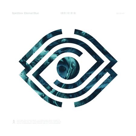 SPIRITBOX 'ETERNAL BLUE' WHITE W/BLUE SPLATTER LP