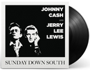 JOHNNY CASH & JERRY LEE LEWIS 'SUNDAY DOWN SOUTH' LP