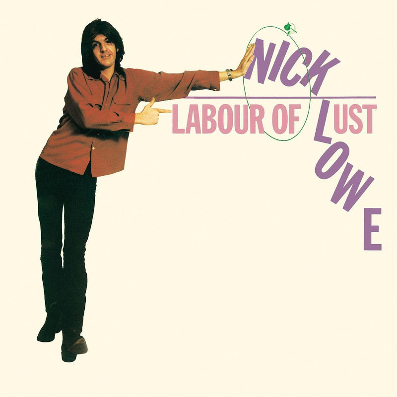 NICK LOWE 'LABOUR OF LUST' LP (Pink Vinyl)