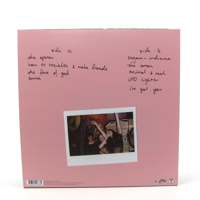 CAMP COPE 'HOW TO SOCIALIZE & MAKE FRIENDS' LP (Baby Pink & Black Swirl Vinyl)