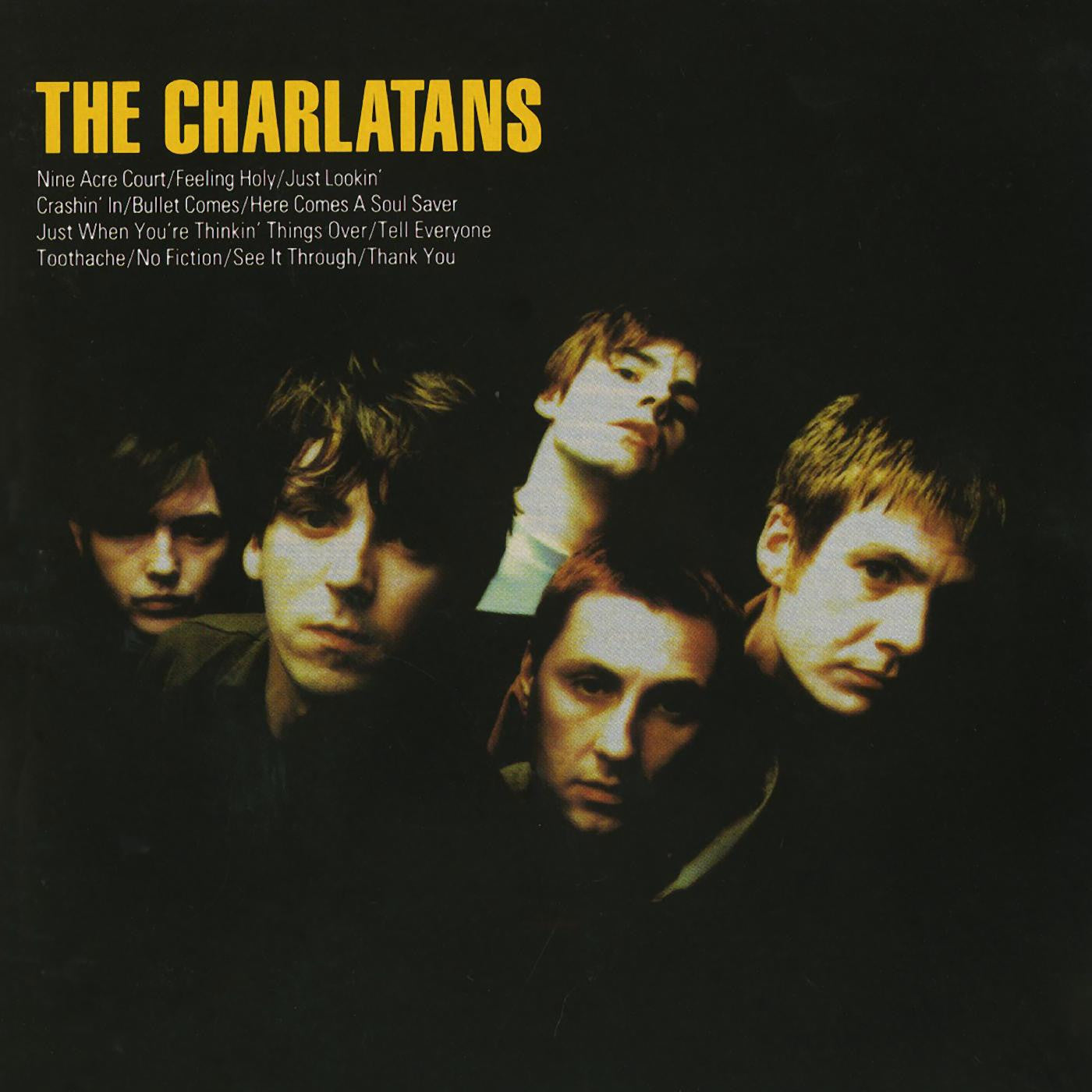 THE CHARLATANS 'THE CHARLATANS' LP (Marbled Yellow Vinyl)