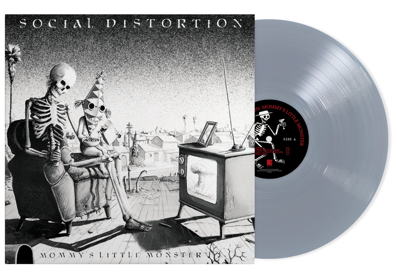 SOCIAL DISTORTION ‘MOMMY'S LITTLE MONSTER’ 40TH ANNIVERSARY LP (Limited Edition – Only 500 made, Grey Vinyl)
