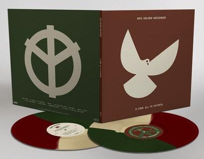 HISS GOLDEN MESSENGER 'O COME ALL YE FAITHFUL' 2LP (Bone Green & Red Tricolor Vinyl)