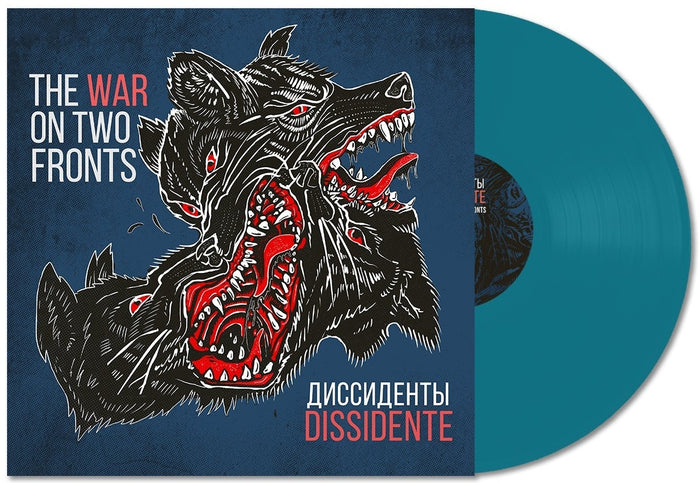 DISSIDENTE ‘THE WAR ON TWO FRONTS’ LP (Limited Edition – Only 100 Made, Transparent Sea Blue Vinyl)