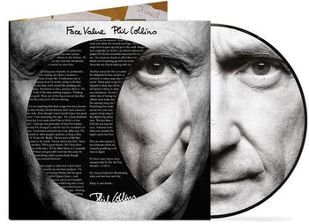 PHIL COLLINS 'FACE VALUE' PICTURE DISC