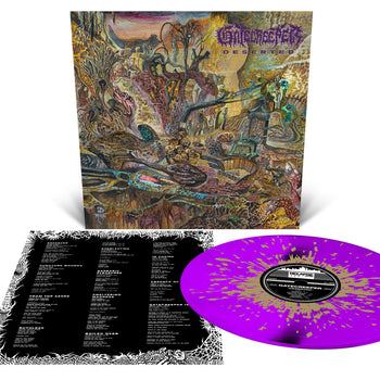 GATECREEPER 'DESERTED' LP (Neon Violet with Metallic Gold Splatter)