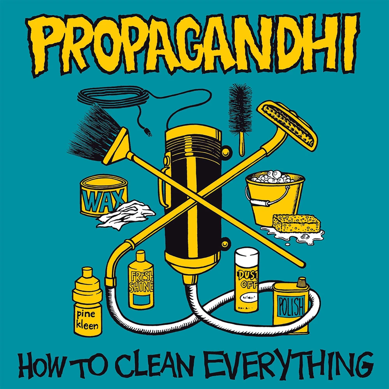 PROPAGANDHI 'HOW TO CLEAN EVERYTHING' LP (20th Anniversary Edition)