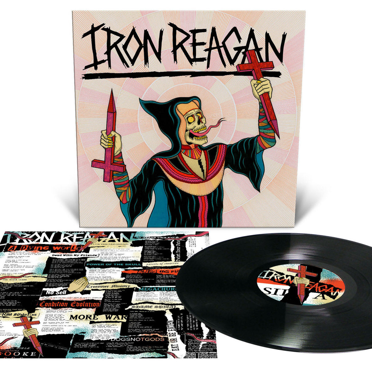 IRON REAGAN 'CROSSOVER MINISTRY' LP