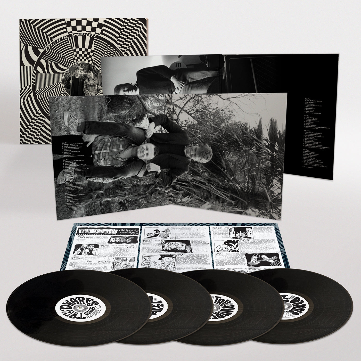 TALL DWARFS 'UNRAVELLED: 1981-2002' 4LP BOX SET