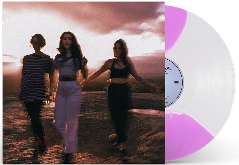 CAMP COPE 'RUNNING WITH THE HURRICANE' LP (Limited Edition – Only 300 Made, Ultra Clear & Baby Pink Moon Phase Vinyl)