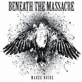 BENEATH THE MASSACRE 'MAREE NOIRE' EP (White with Black Swirl Vinyl