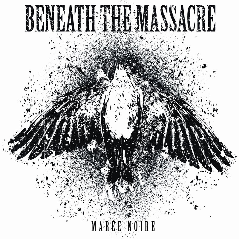 BENEATH THE MASSACRE 'MAREE NOIRE' EP (White with Black Swirl Vinyl