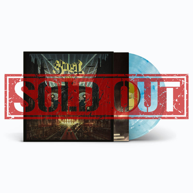 GHOST ‘MELIORA’ LIMITED-EDITION WHITE WITH BLUE SWIRLS VINYL— ONLY 1000 MADE