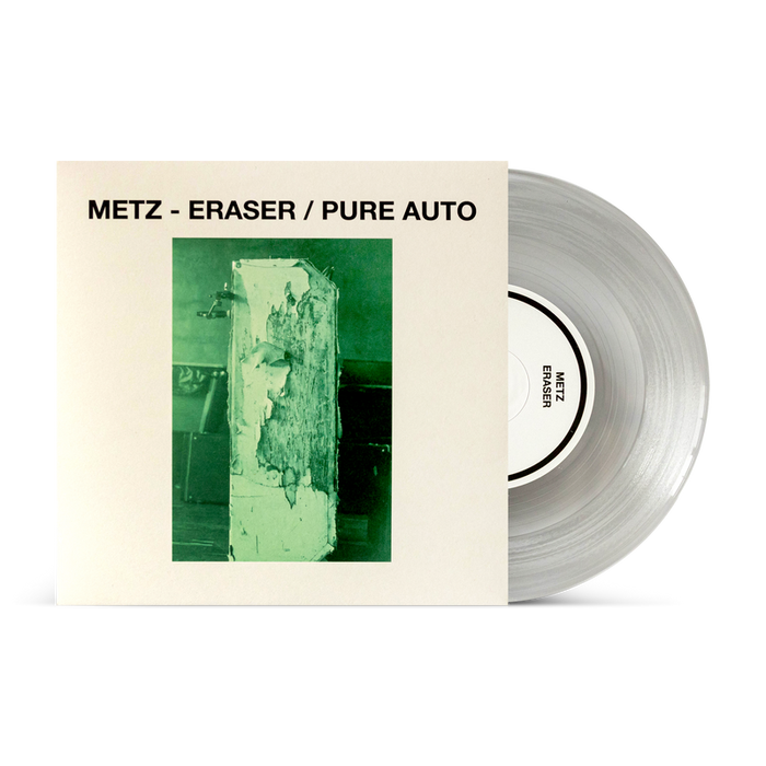 METZ 'ERASER B/W PURE AUTO' 7" EP (Clear Vinyl)