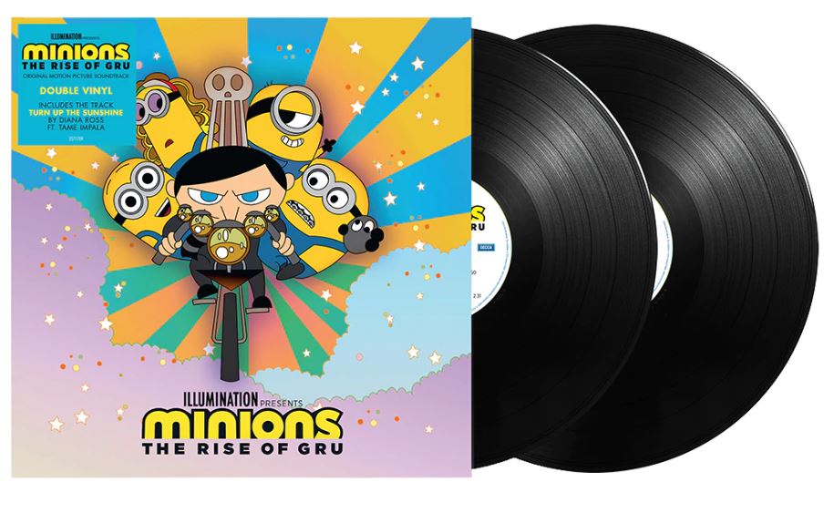 MINIONS: THE RISE OF GRU SOUNDTRACK 2LP (Tame Impala, Phoebe Bridgers, RZA, Weyes Blood, More)