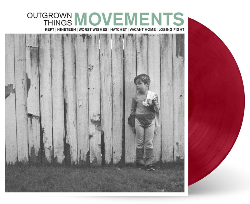 MOVEMENTS 'OUTGROWN THINGS' 10" EP (Limited Edition — Only 300 Made, Oxblood Vinyl)
