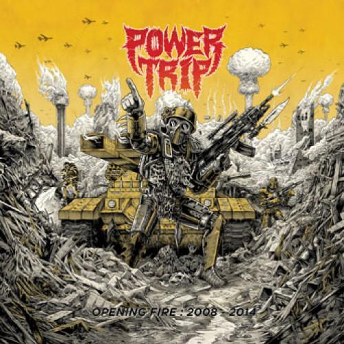 POWER TRIP 'OPENING FIRE 2008-2014' LP (Purple Vein Vinyl)