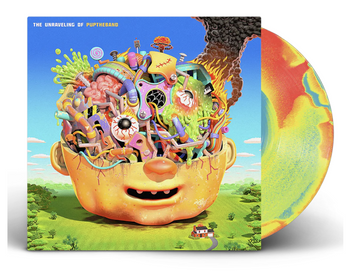 PUP 'THE UNRAVELLING OF PUPTHEBAND' LP (Neon Orange, Yellow, & Blue Smush Vinyl)