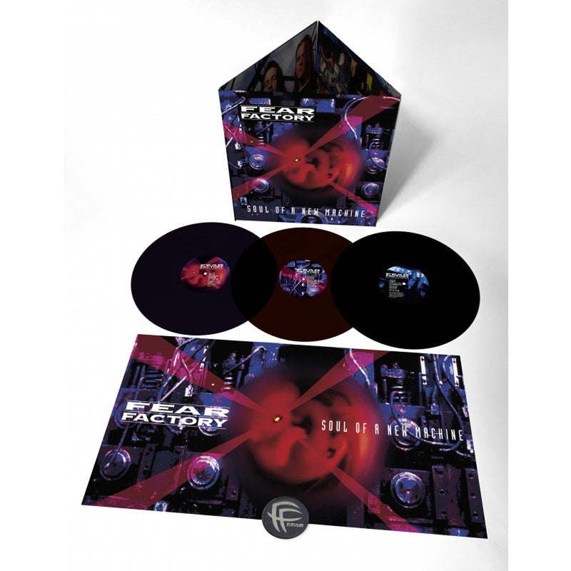 FEAR FACTORY 'SOUL OF A NEW MACHINE' 3LP (Deluxe 30th Anniversary Edition Vinyl)