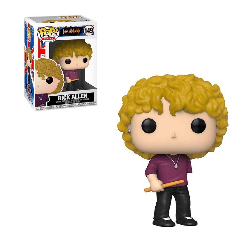 DEF LEPPARD RICK ALLEN FUNKO POP! ROCKS FIGURE