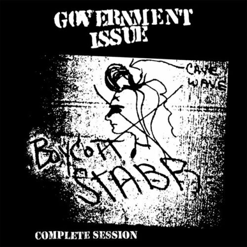 GOVERNMENT ISSUE 'BOYCOTT STABB: COMPLETE SESSION' LP (Pink Vinyl)