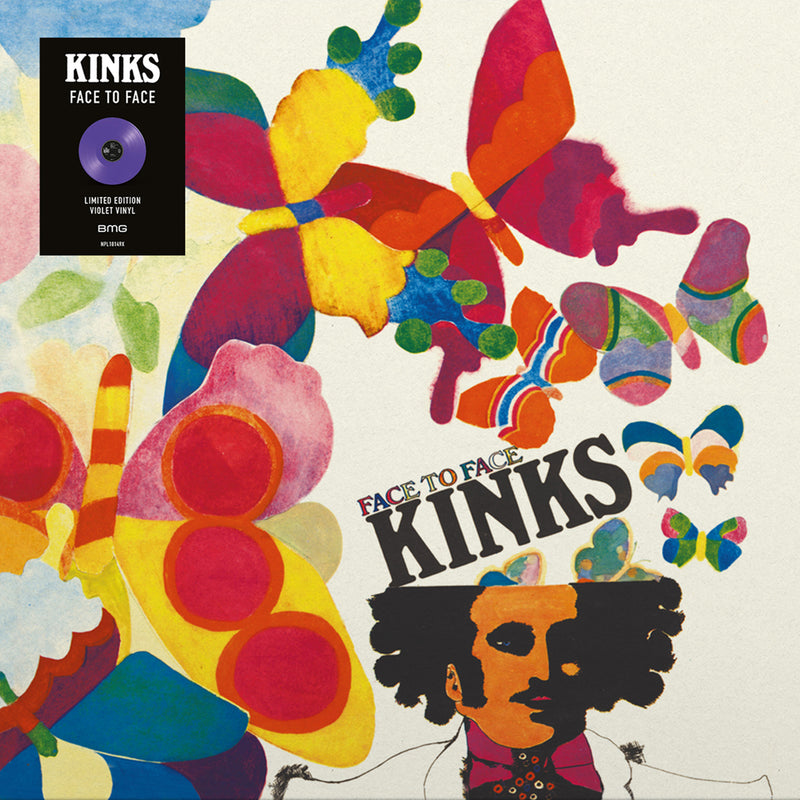 THE KINKS 'FACE TO FACE' LP (Violet Vinyl)