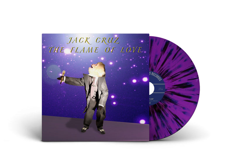 DAVID LYNCH & JACK CRUZ 'THE FLAME OF LOVE' 7" (Purple Vinyl)