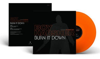 BOY HARSHER 'BURN IT DOWN' 12" EP (Pumpkin Orange Vinyl)