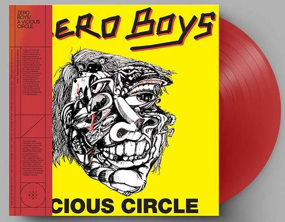 ZERO BOYS 'VICIOUS CIRCLE' LP (Red Vinyl)