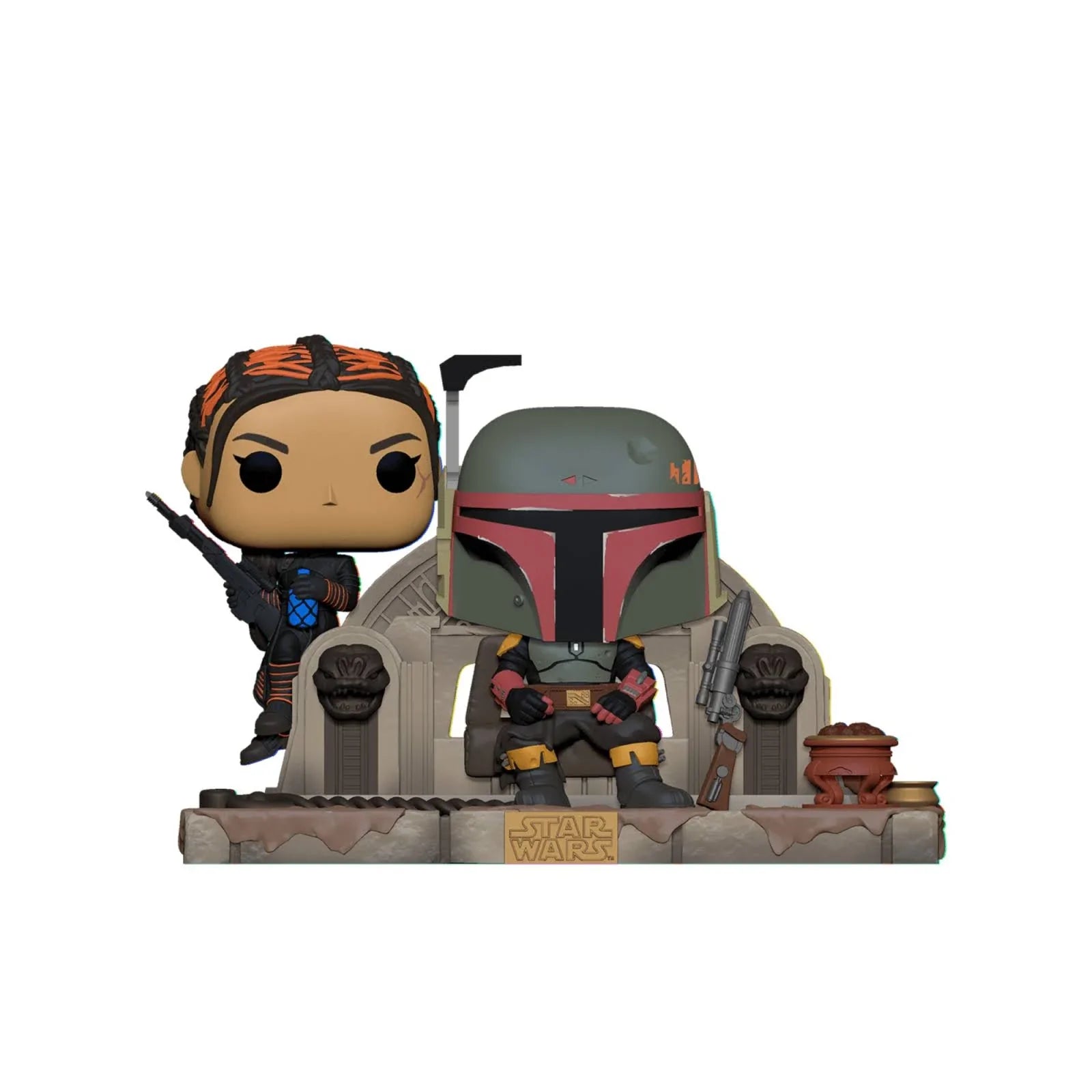 MANDALORIAN BOBA FETT & FENNEC SHAND FUNKO POP! MOMENT FIGURE