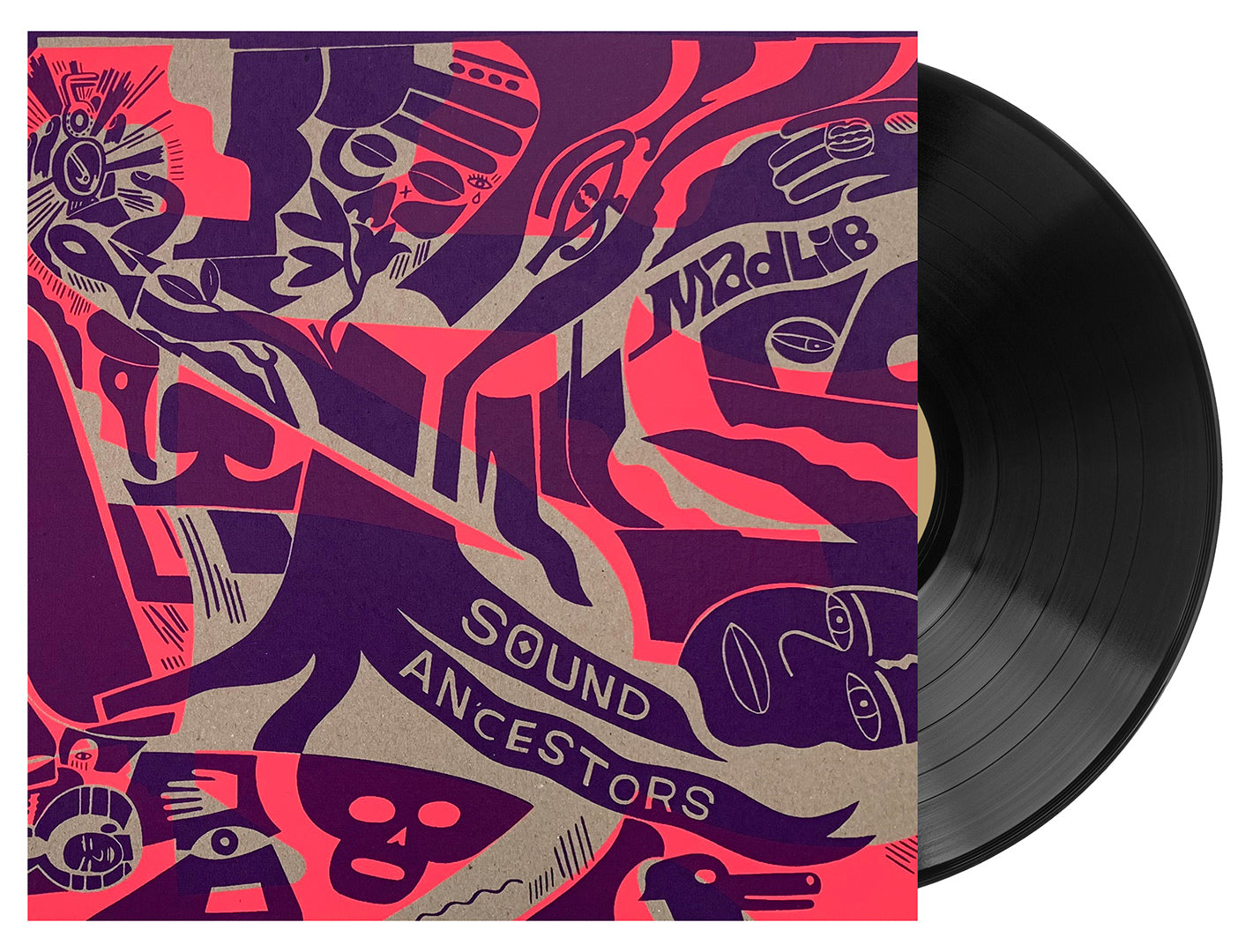 MADLIB & KIERAN HEBDEN 'SOUND ANCESTORS' LP (Jagel Cover)