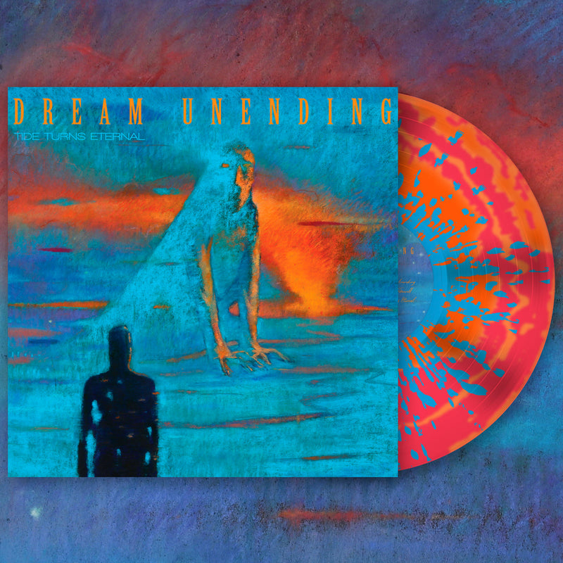 DREAM UNENDING 'TIDE TURNS ETERNAL' LP (Pink & Orange with Cyan Splatter Vinyl)