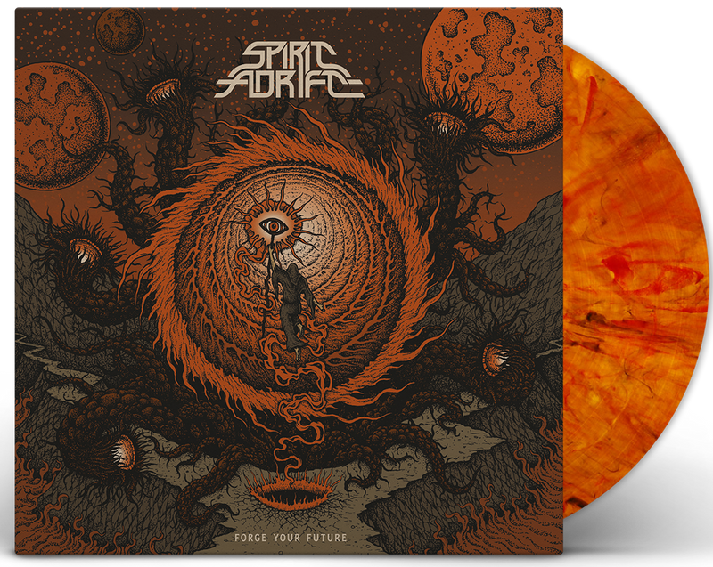 SPIRIT ADRIFT ‘FORGE YOUR FUTURE’ EP – ONLY 300 MADE (Limited Edition. Fuego Vinyl)