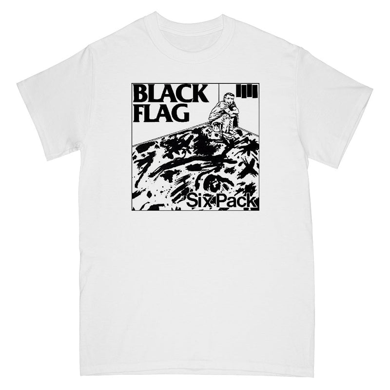 BLACK FLAG 'SIX PACK' T-SHIRT