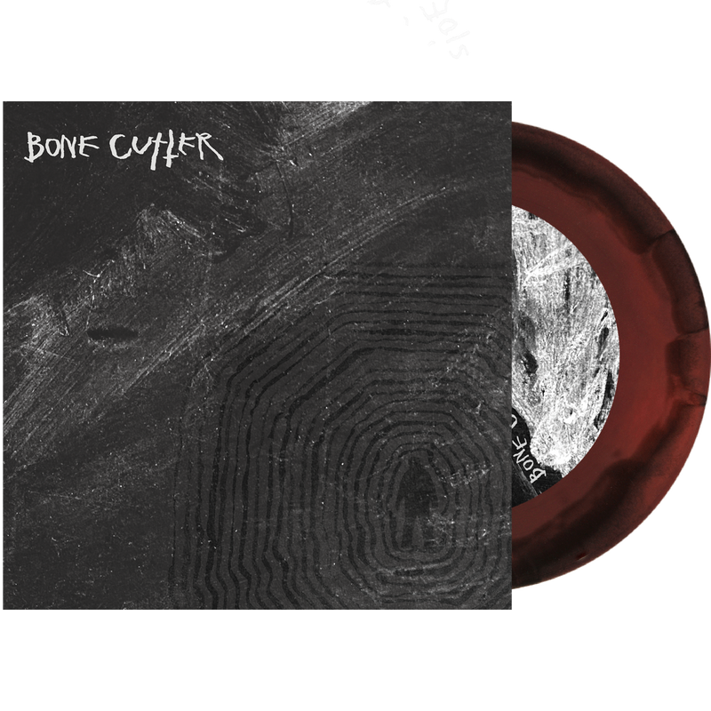 BONE CUTTER ‘BONE CUTTER’ 7" (Limited Edition - Only 100 Made, Oxblood & Black Swirl Vinyl)