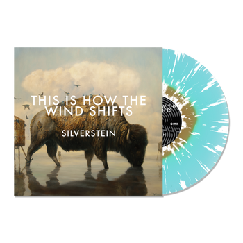SILVERSTEIN ‘THIS IS HOW THE WIND SHIFTS’ LP (Limited Edition – Only 350 Made, Gold Inside Blue w/ White Splatter Vinyl)