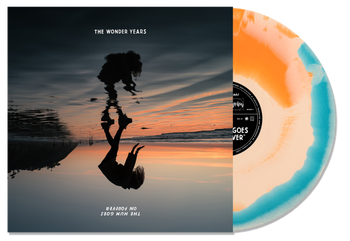 THE WONDER YEARS 'THE HUM GOES ON FOREVER' LIMITED ORANGE, BONE, & BLUE SWIRL LP – ONLY 300 MADE