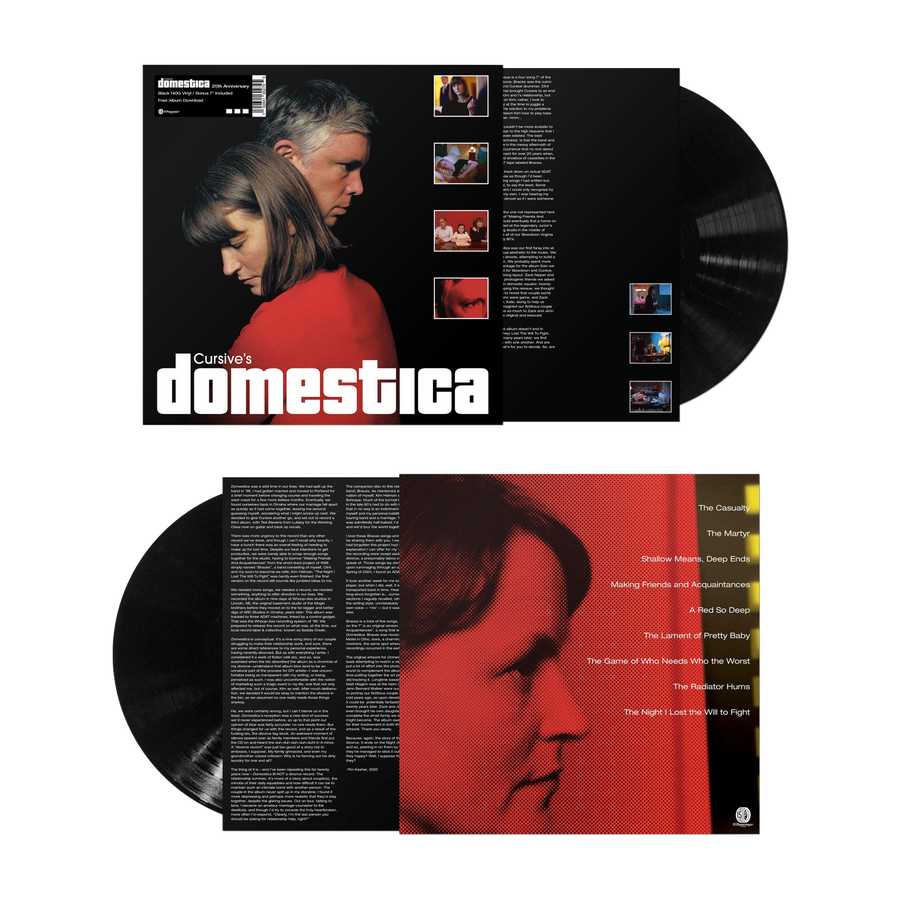 CURSIVE 'CURSIVE'S DOMESTICA' LP + 7"