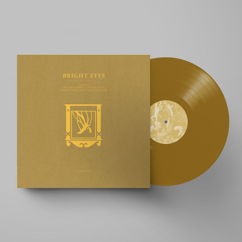 BRIGHT EYES 'LIFTED OR THE STORY IS IN THE SOIL, KEEP YOUR EAR TO THE GROUND: A COMPANION' 12" EP (Gold Vinyl)