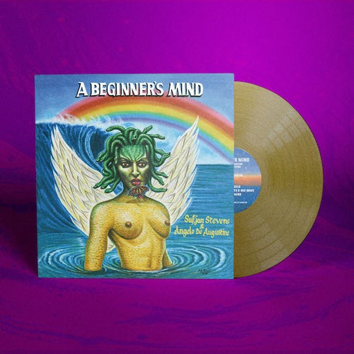 SUFJAN STEVENS & ANGELO DE AUGUSTINE 'A BEGINNER'S MIND' LP (Olympus Perseus Shield Gold Vinyl)