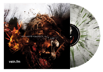 VEIN.FM 'THIS WORLD IS GOING TO RUIN YOU' LP (Clear w/ Black Smoke & Green Splatter Vinyl)